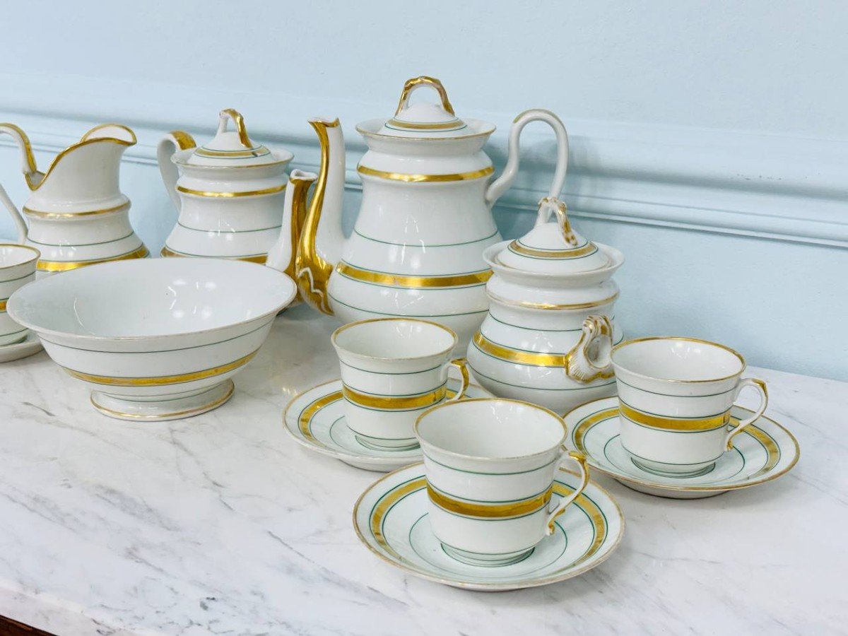 Porcelain Coffee And Tea Service From Old Paris-photo-4