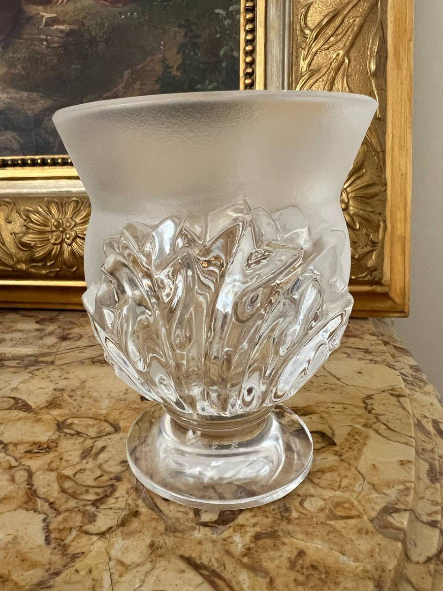 Vase Lalique "St Cloud"-photo-2