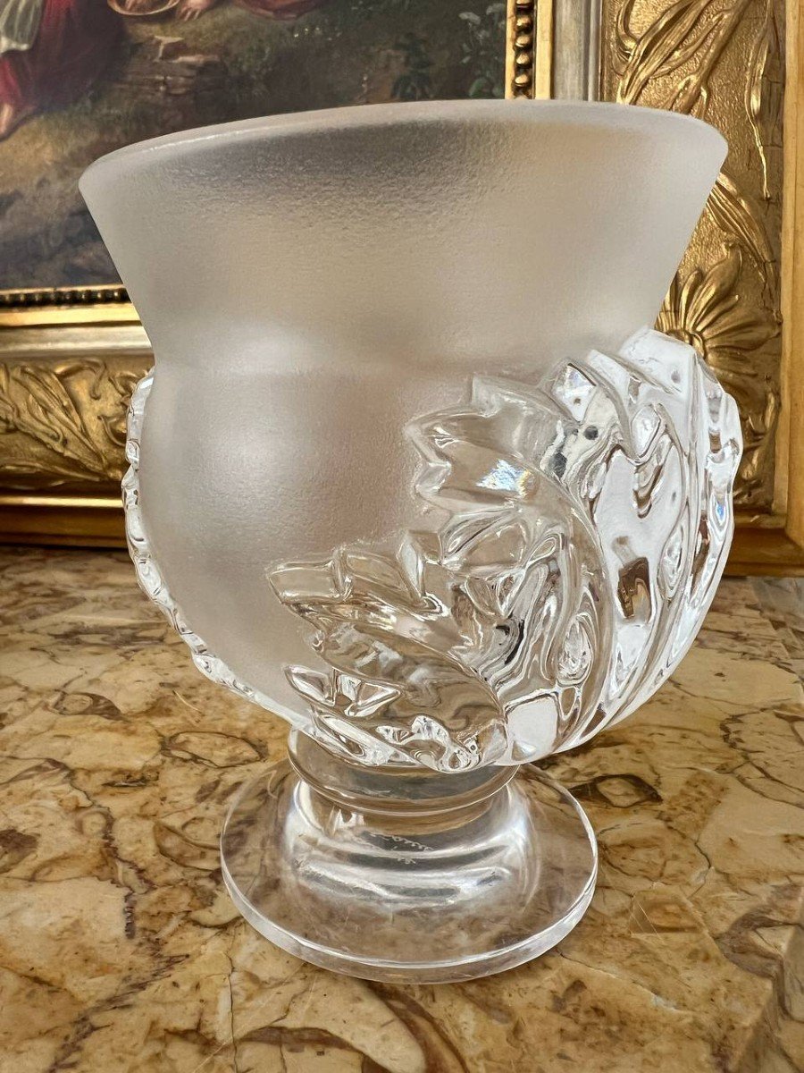 Lalique “st Cloud” Vase-photo-3