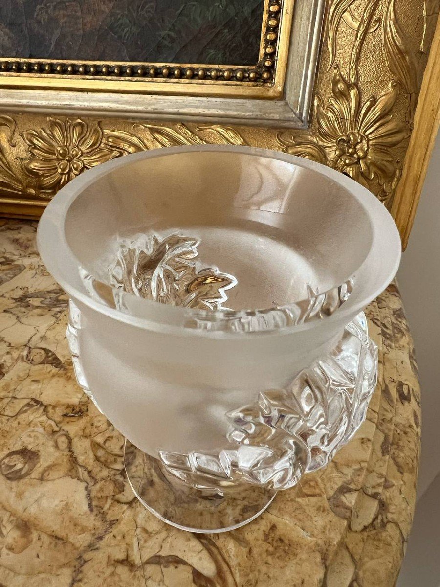 Lalique “st Cloud” Vase-photo-4