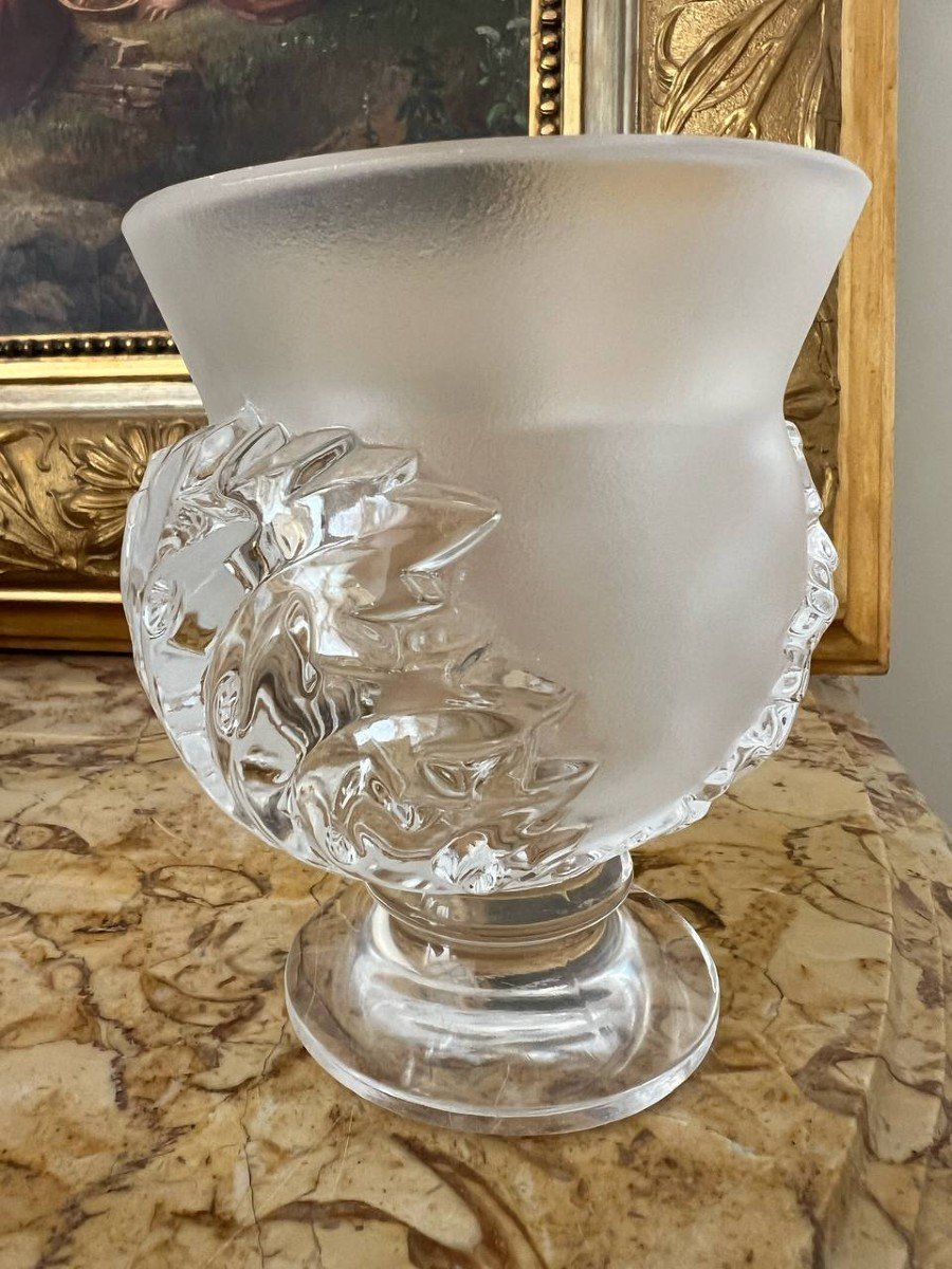 Vase Lalique "St Cloud"-photo-2