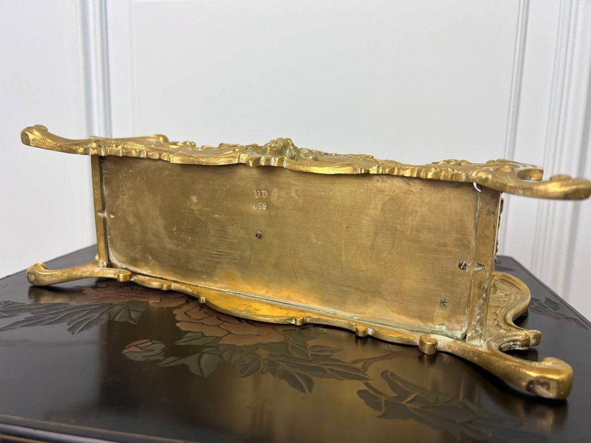 Louis XV Style Gilt Bronze Letter Holder-photo-6