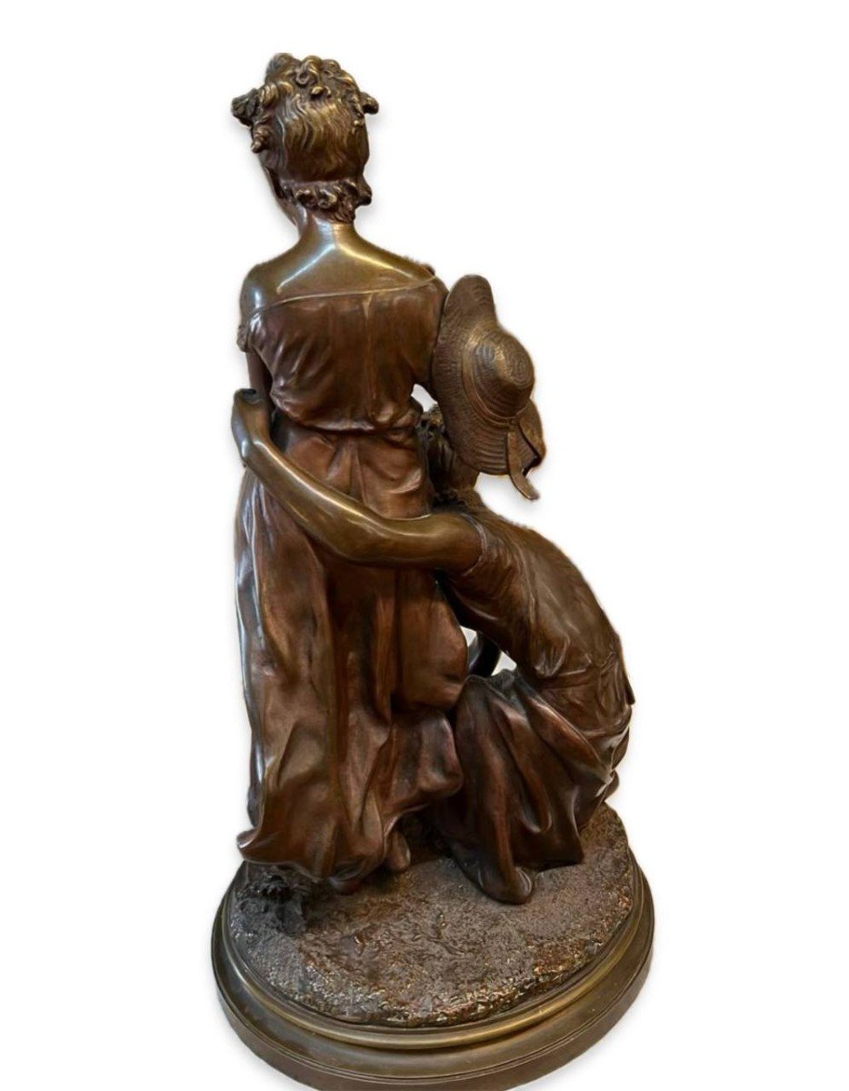 Bronze By Adrien Etienne Gaudez, 19th Century.-photo-6