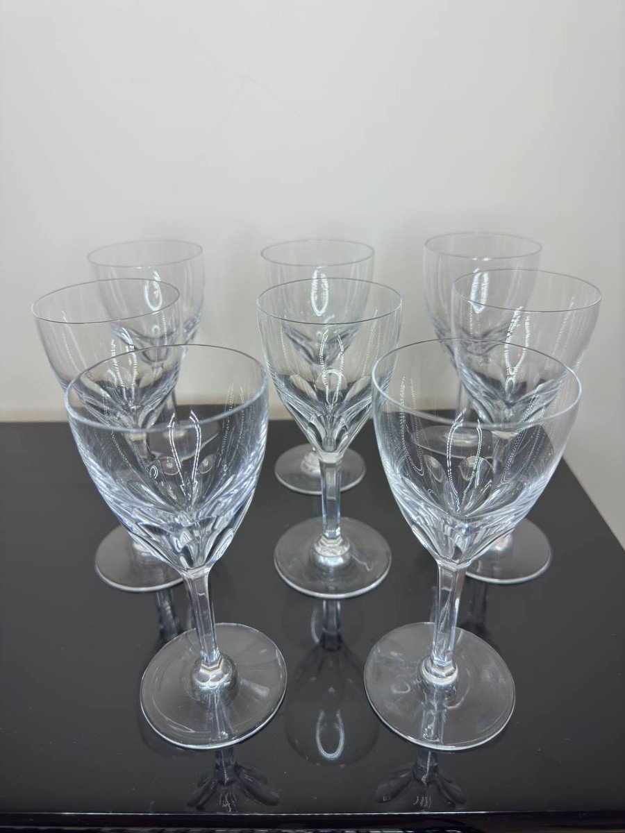 Baccarat Crystal Wine Glasses Bristol Model-photo-4