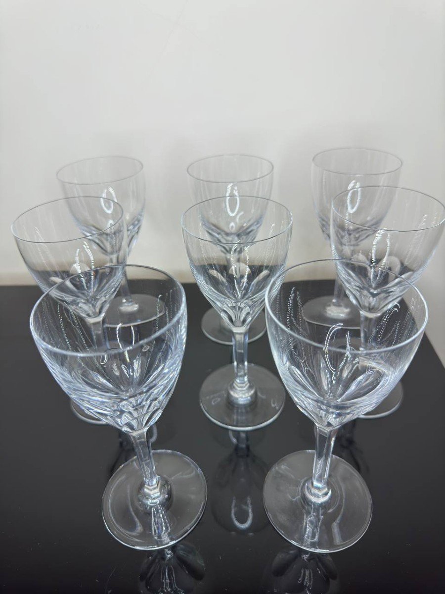 Baccarat Crystal Wine Glasses Bristol Model-photo-3