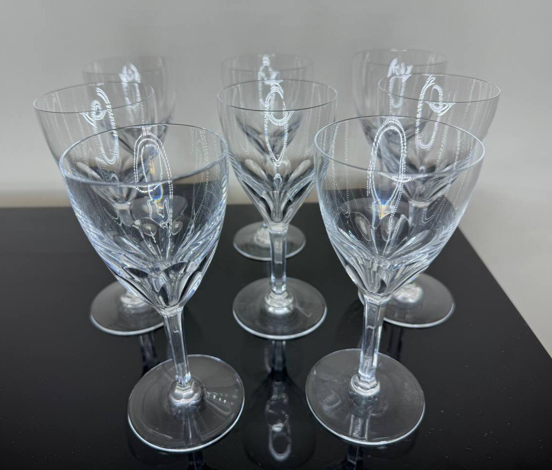 Verres à Vin Cristal Baccarat Modèle Bristol