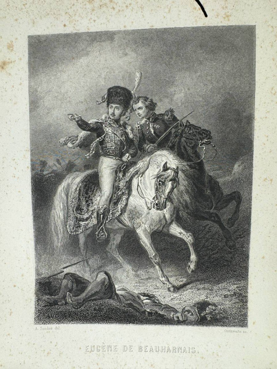 Gravures Napoleoniennes 19 Eme Siecle-photo-1