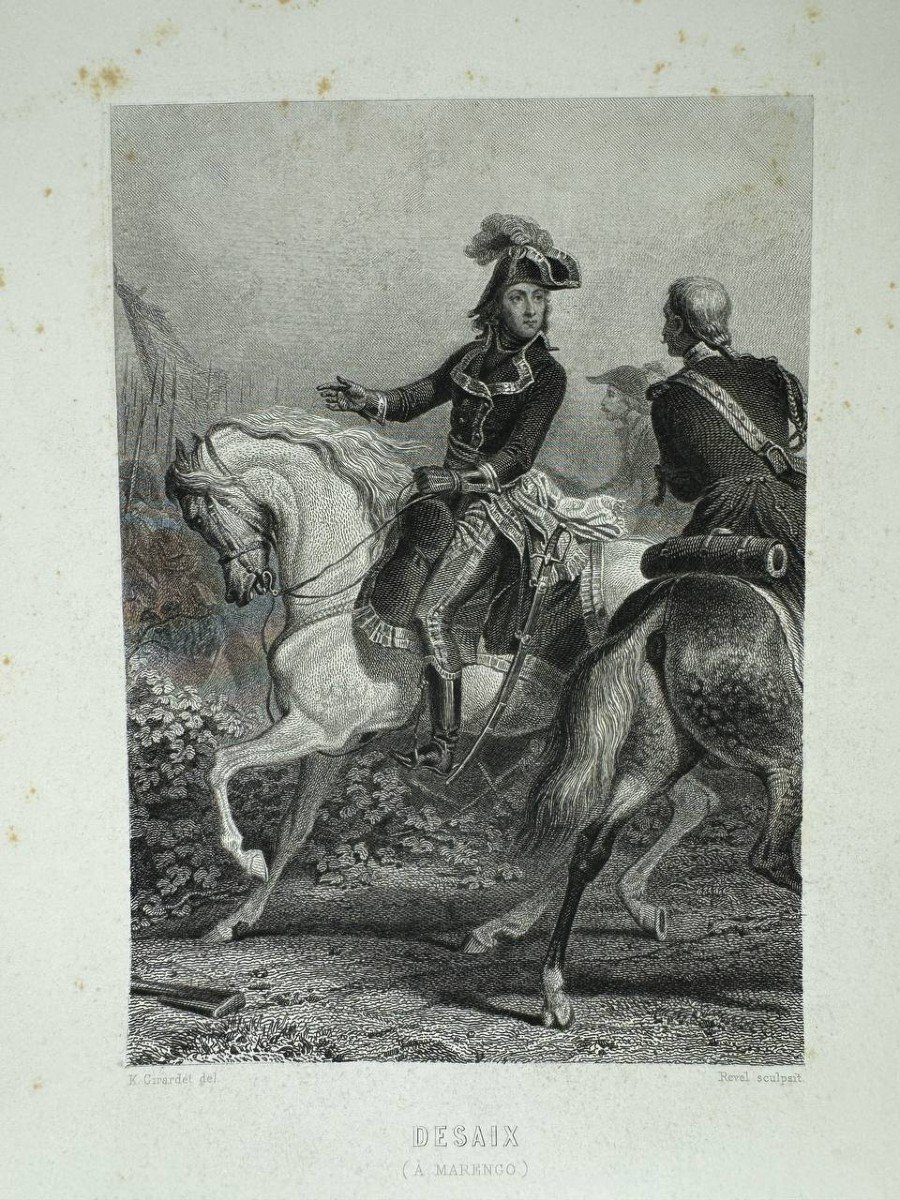 Gravures Napoleoniennes 19 Eme Siecle-photo-3