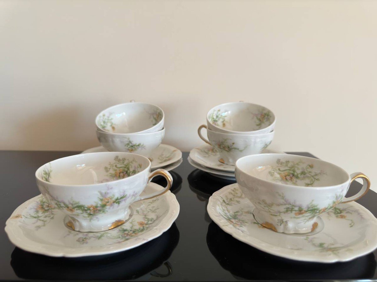 Theodore Haviland Limoges Porcelain Tea Coffee Set