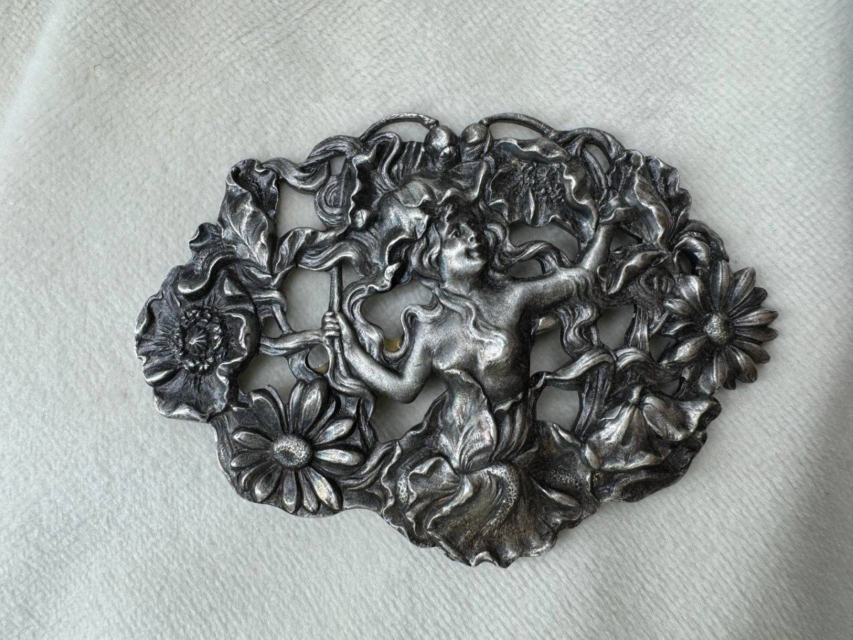 Art Nouveau Brooch-photo-4