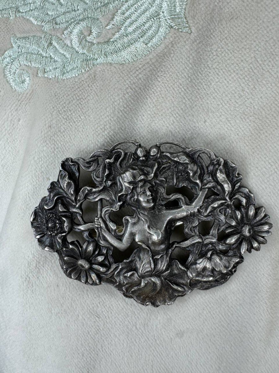 Art Nouveau Brooch-photo-6