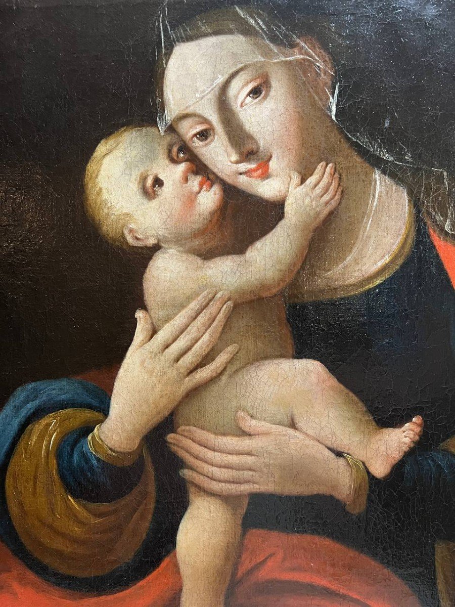 Miraculaire Image d'Insbruck Représentant Maria Avec Un Enfant d'Après Cranach-photo-3