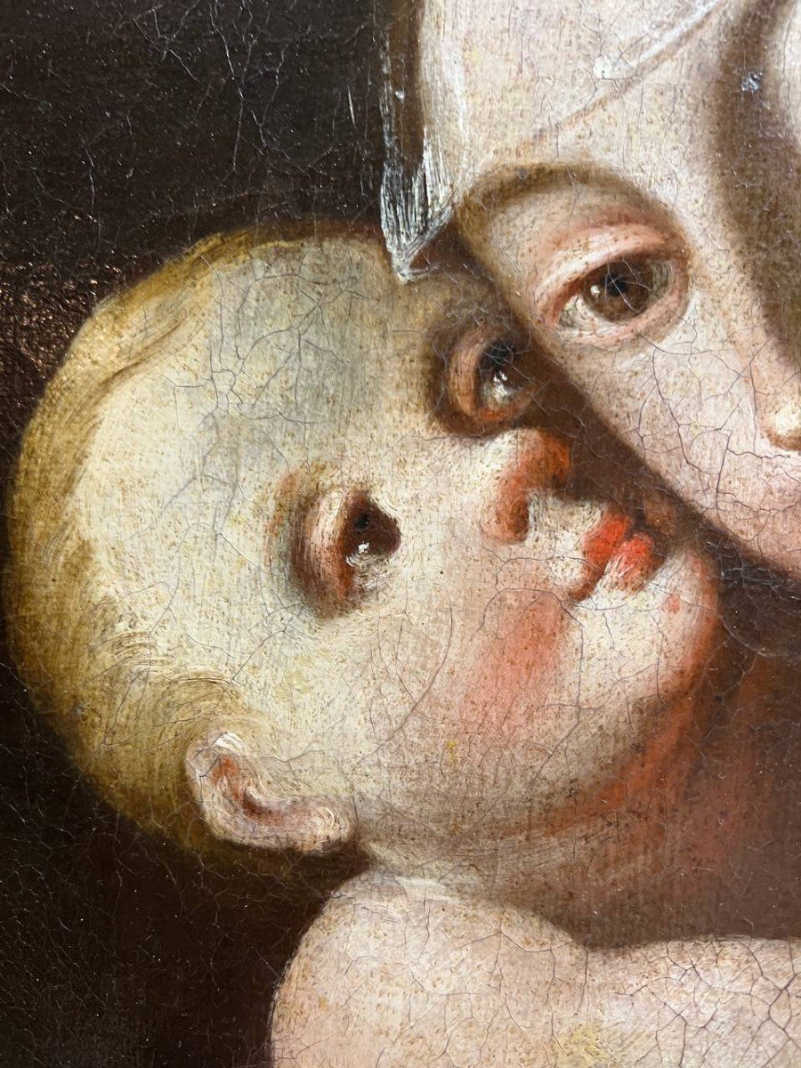 Miraculaire Image d'Insbruck Représentant Maria Avec Un Enfant d'Après Cranach-photo-5