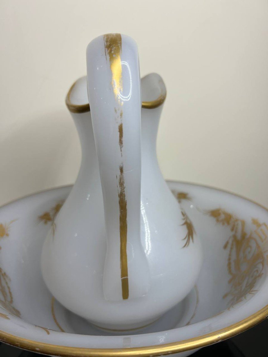 Napoleon III Period Opaline Toilet Service-photo-3