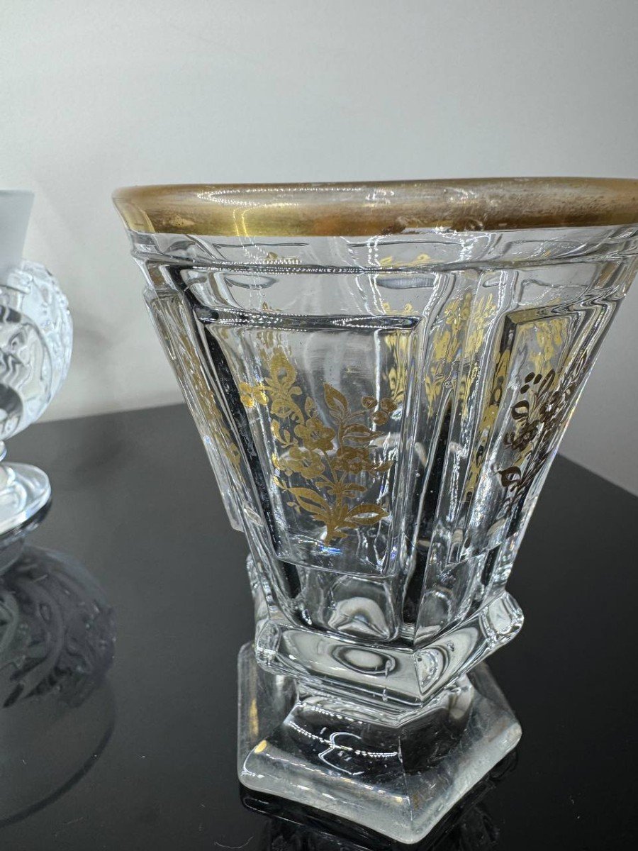 "verre d'Apparat 19ème Baccarat"-photo-3