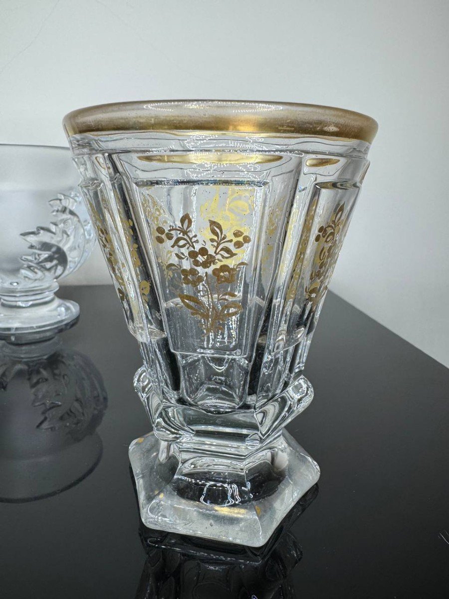 "verre d'Apparat 19ème Baccarat"-photo-7