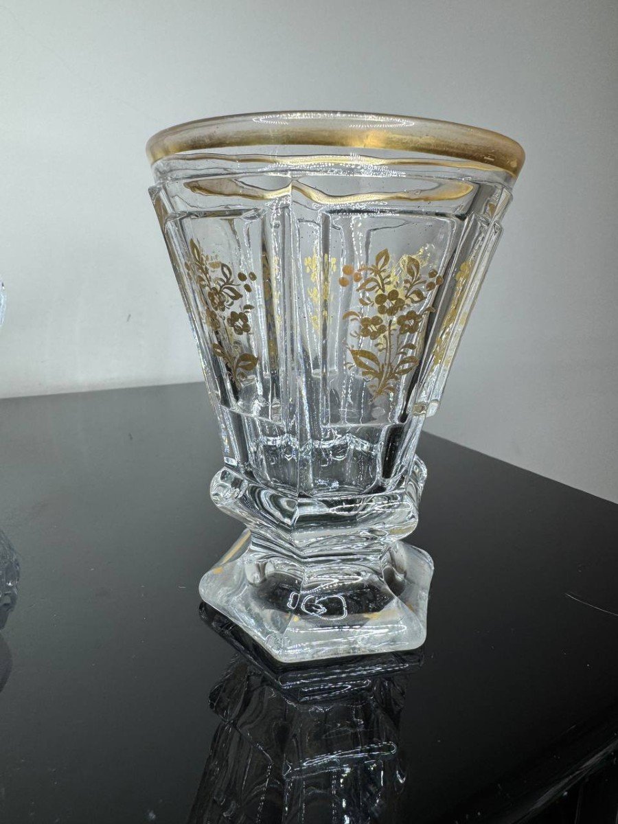 "verre d'Apparat 19ème Baccarat"