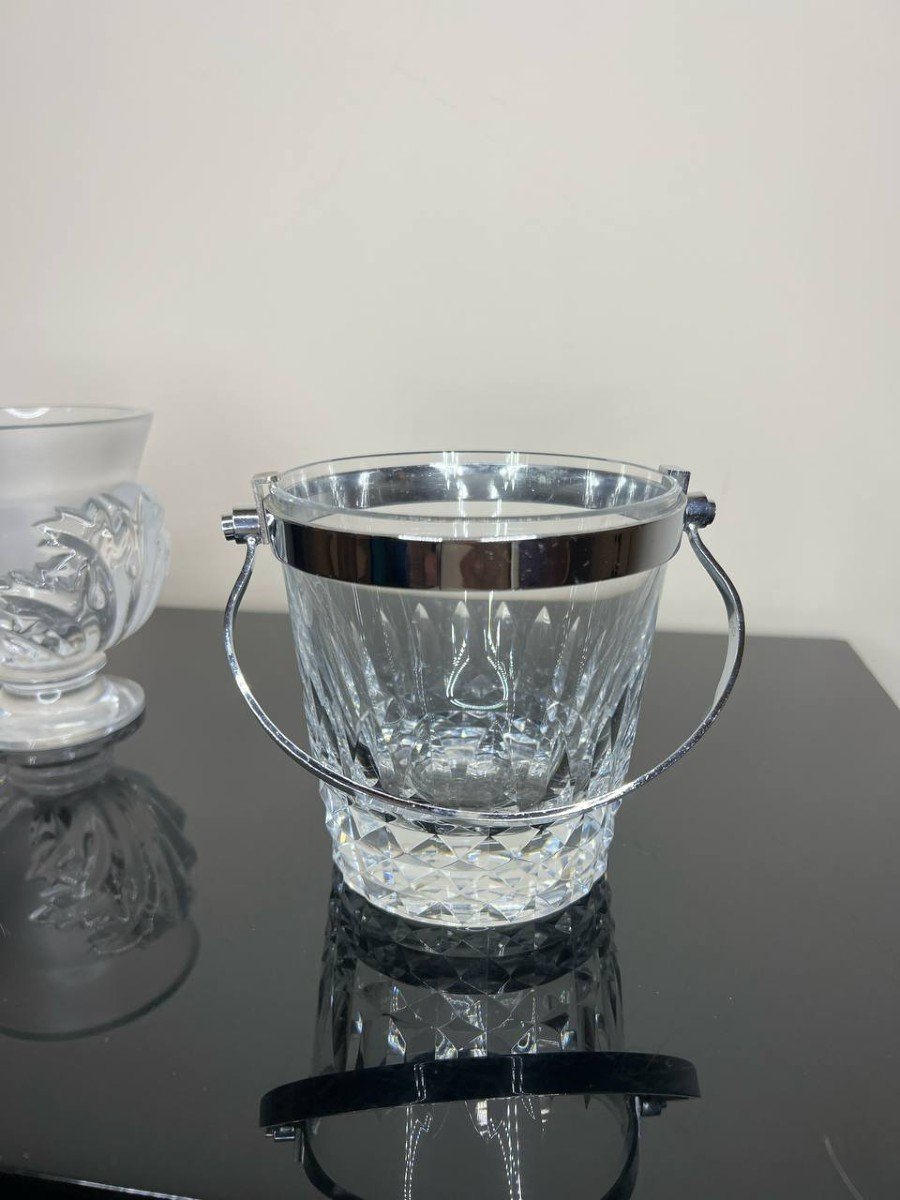 Baccarat Piccadilly Crystal Ice Bucket-photo-2