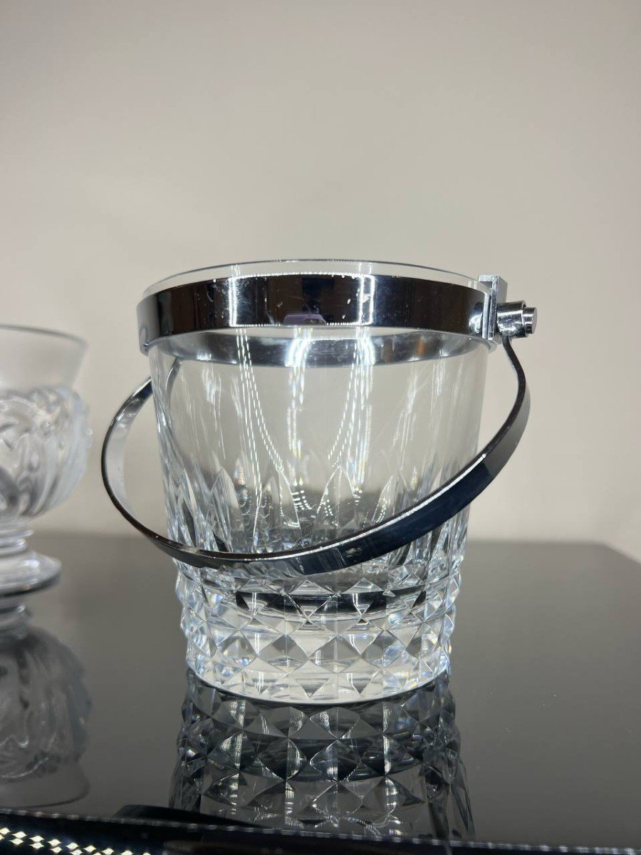 Baccarat Piccadilly Crystal Ice Bucket-photo-3