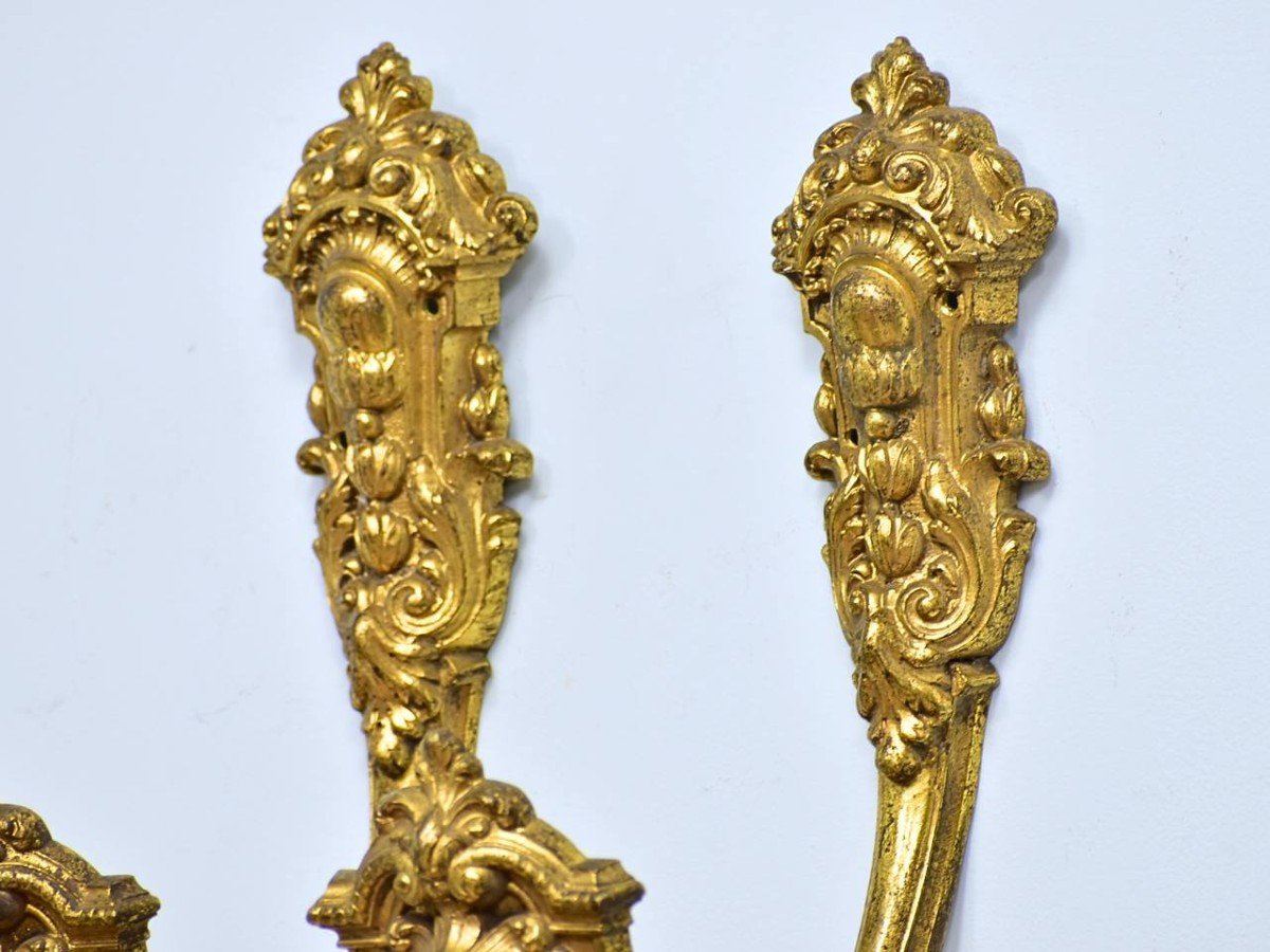 Four Regency Style Curtain Tiebacks-photo-2