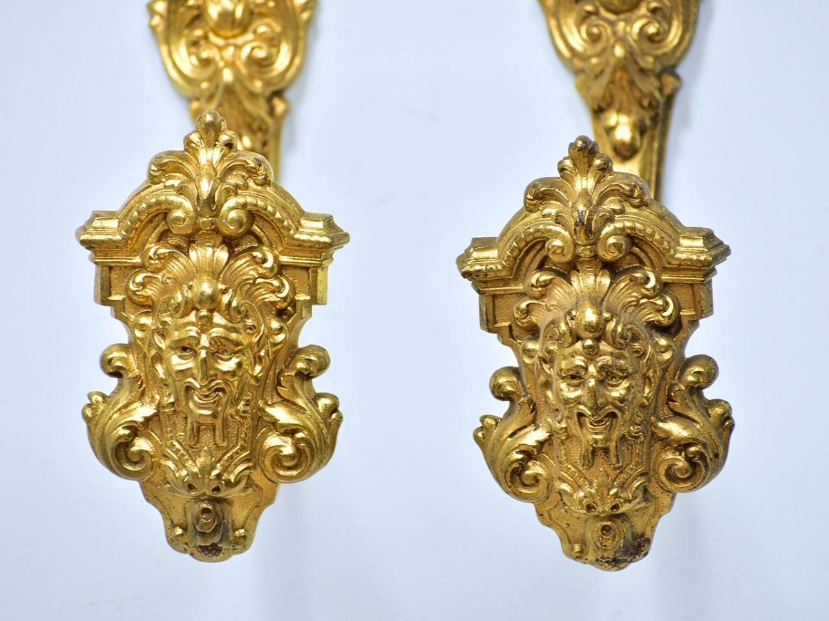 Four Regency Style Curtain Tiebacks-photo-4