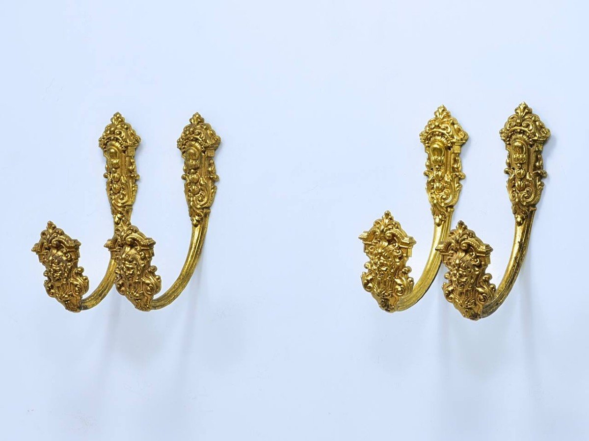 Four Regency Style Curtain Tiebacks