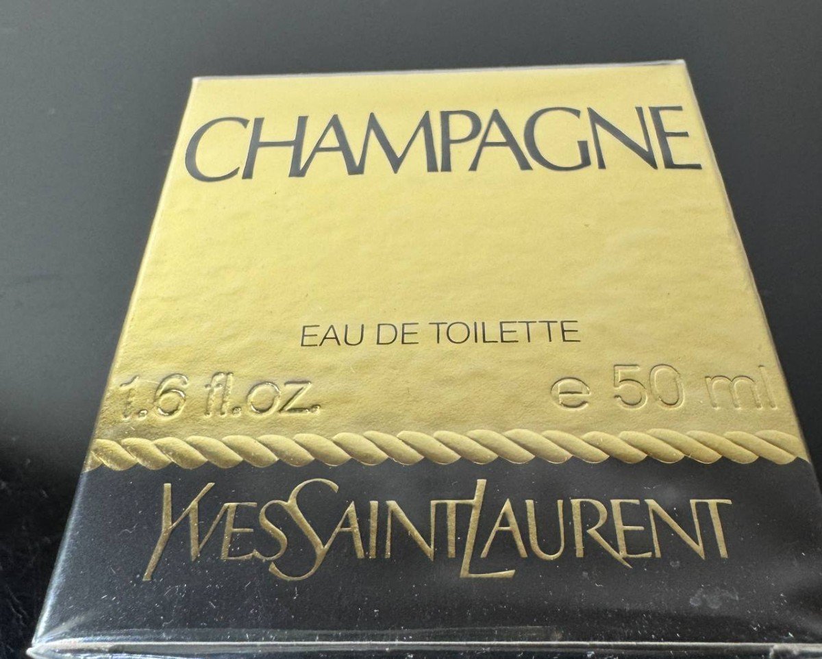 Champagne - Yves Saint Laurent Eau De Toilette 50 Ml Vintage