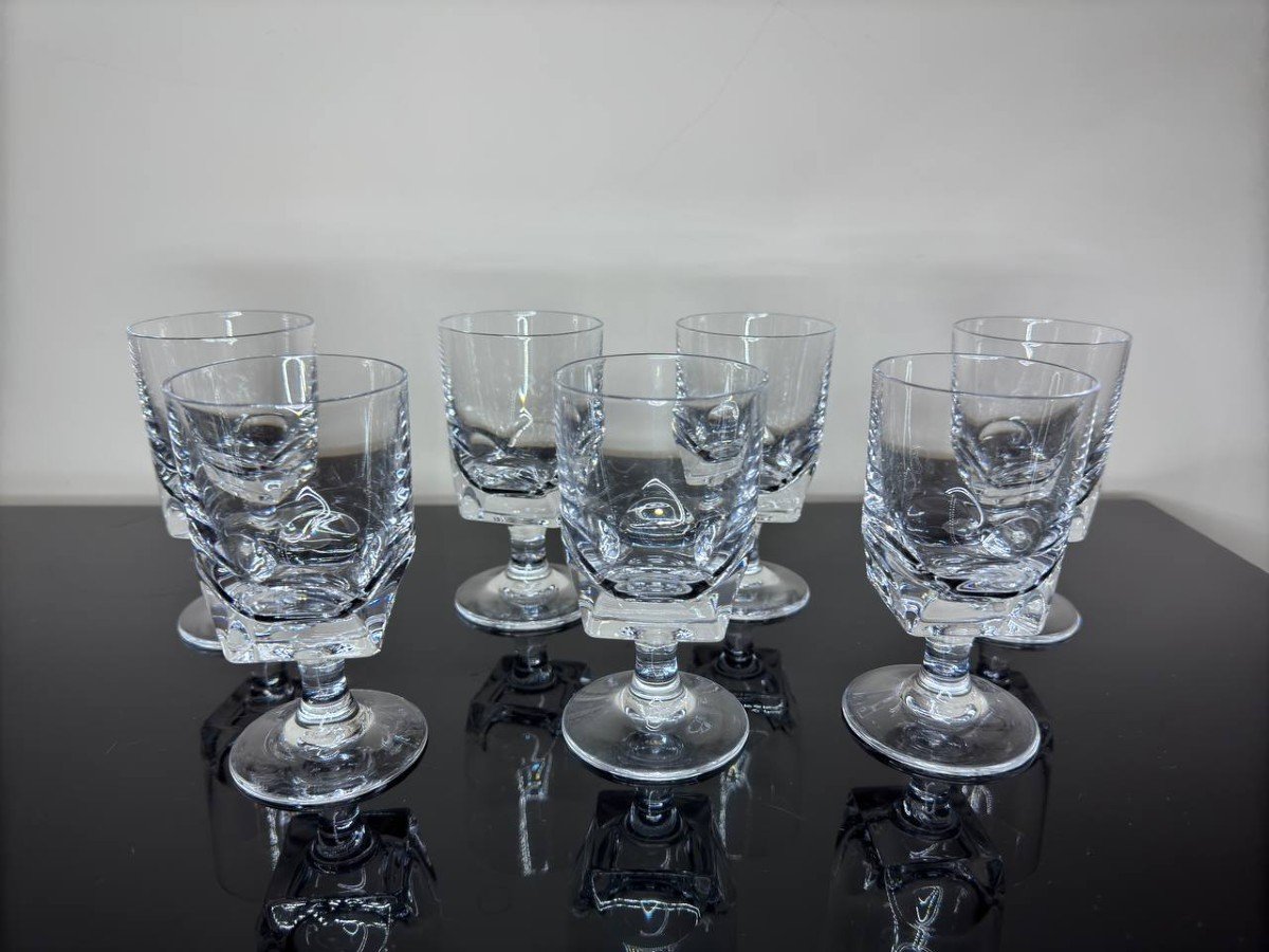 Verres En Cristal De Sèvres Modèle Arezzo