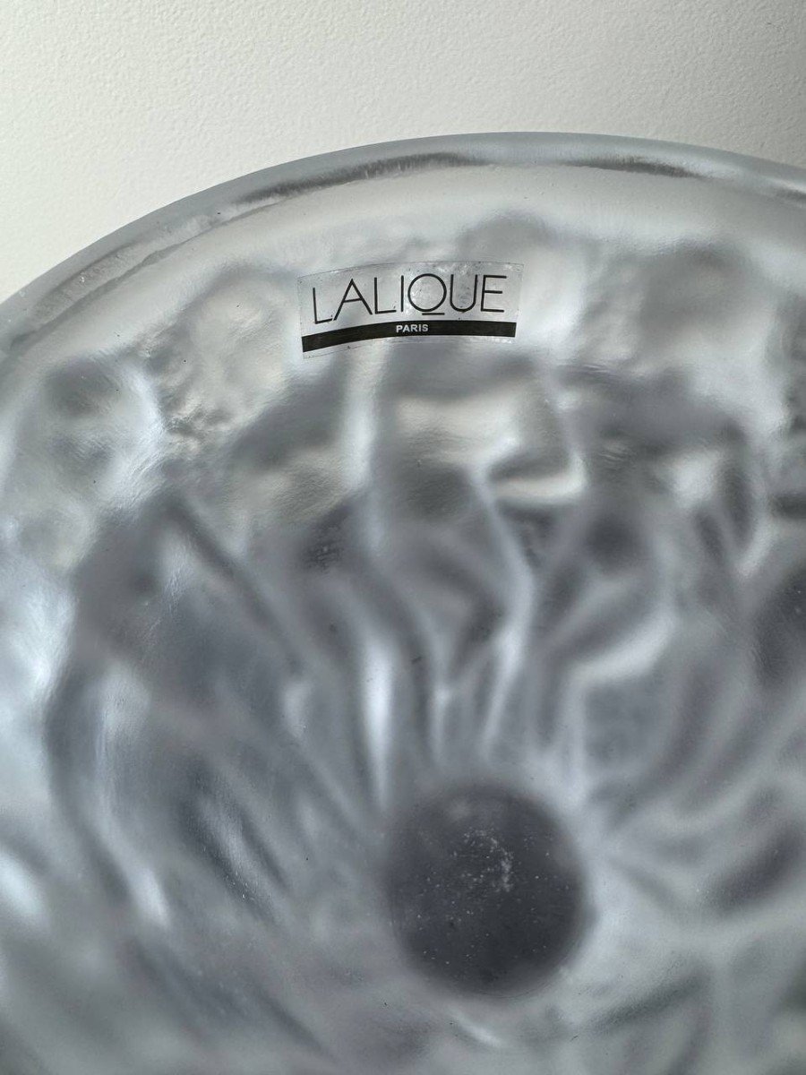 Vase Bacchantes Petit Modèle Lalique France-photo-4