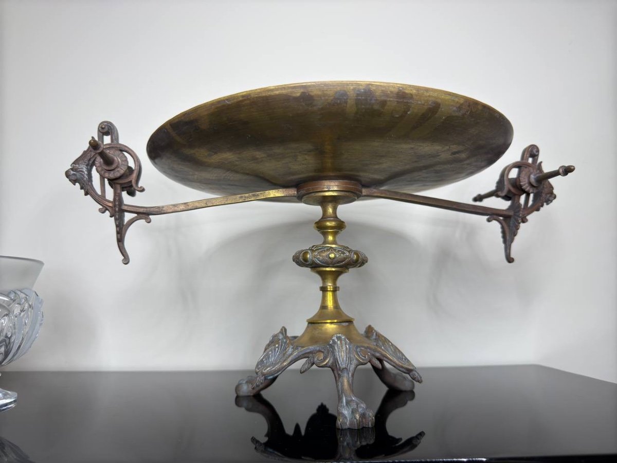 Grande Coupe En Bronze Napoleon III XIXeme-photo-4