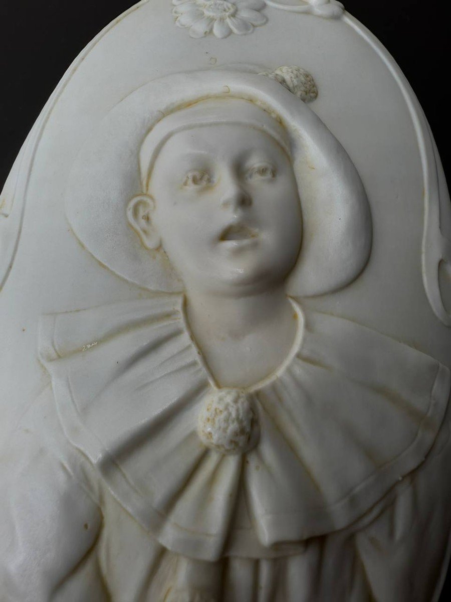 Porcelain Biscuit Candy Box, Pierrot-photo-7