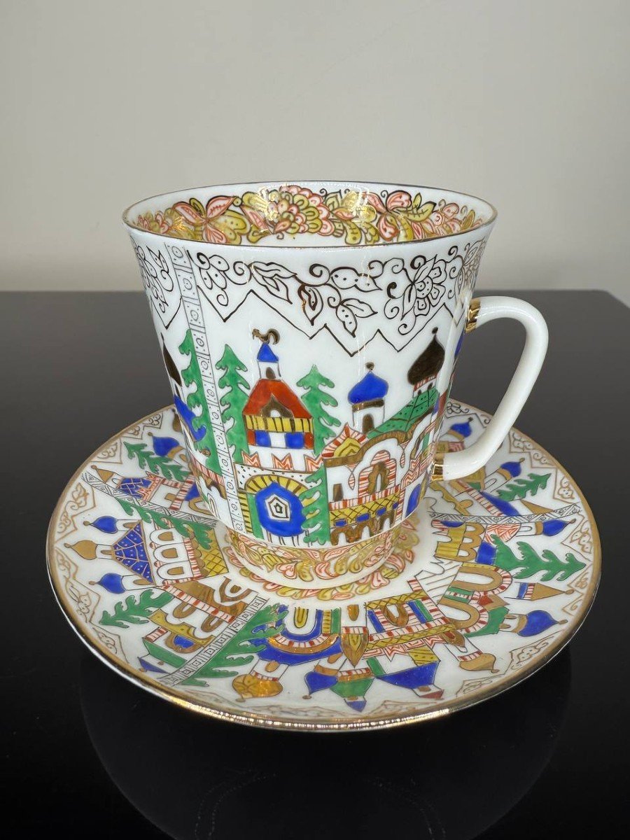 Lomonosov Imperial Porcelain “architecture Of Yesteryear”, Alexsei Vorobyevsky-photo-3