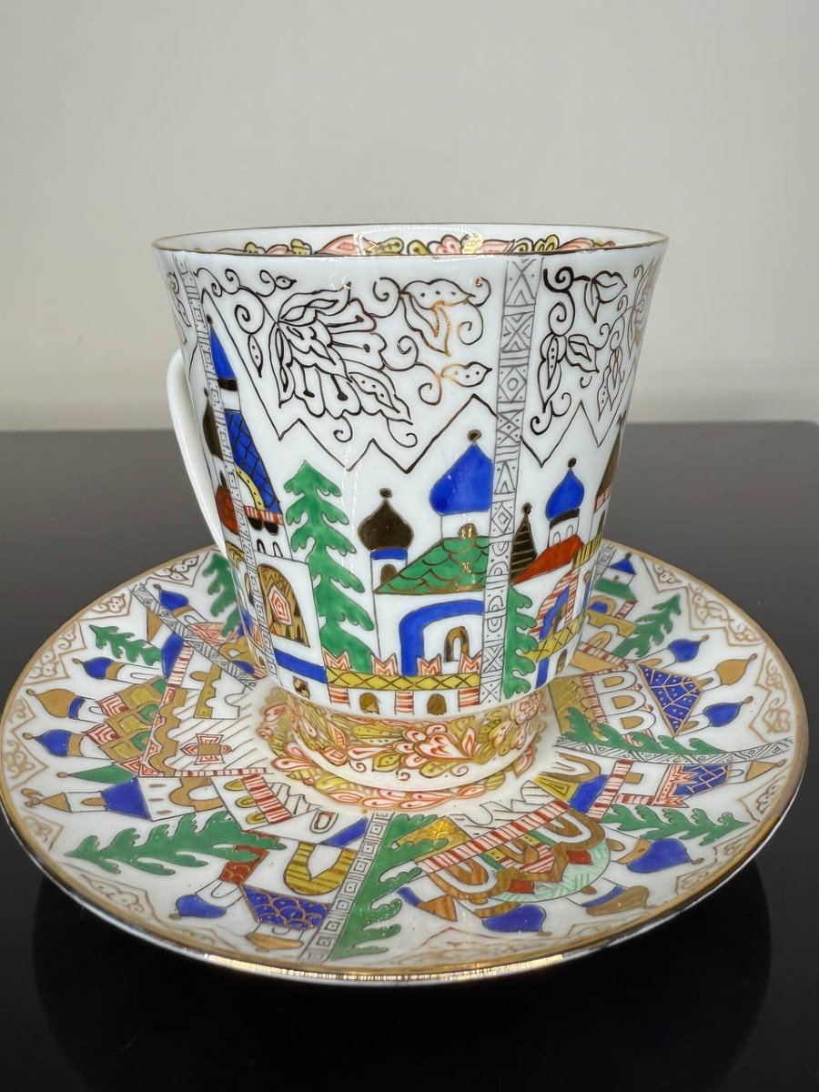 Lomonosov Imperial Porcelain “architecture Of Yesteryear”, Alexsei Vorobyevsky-photo-4