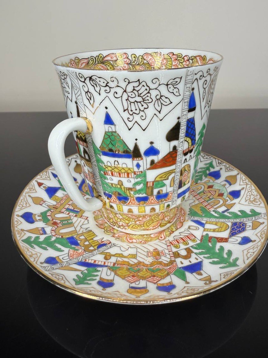 Lomonosov Imperial Porcelain “architecture Of Yesteryear”, Alexsei Vorobyevsky-photo-2