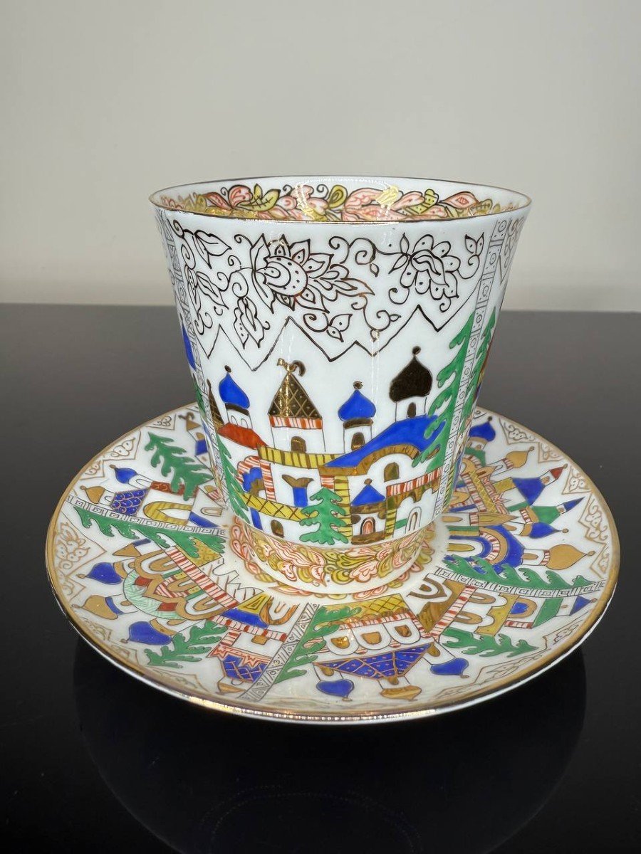 Lomonosov Imperial Porcelain “architecture Of Yesteryear”, Alexsei Vorobyevsky-photo-4