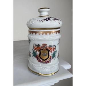 Apothecary Jar Hand Painted Cabinets