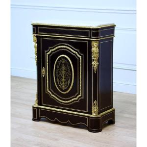 Meuble D’appui Napoléon III En Bois Noirci