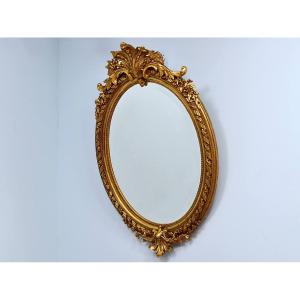 Miroir ancien de style Louis XVI