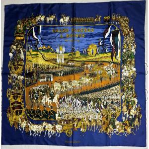 Square Scarf, Hermes Silk Scarf Grand Cortège A Moscou.