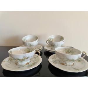 Theodore Haviland Limoges Service A Thé , Café En Porcelaine