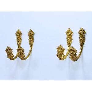 Four Regency Style Curtain Tiebacks