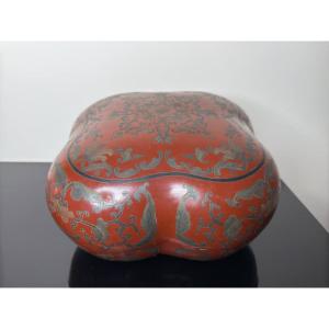 Chinese Red Lacquer Box