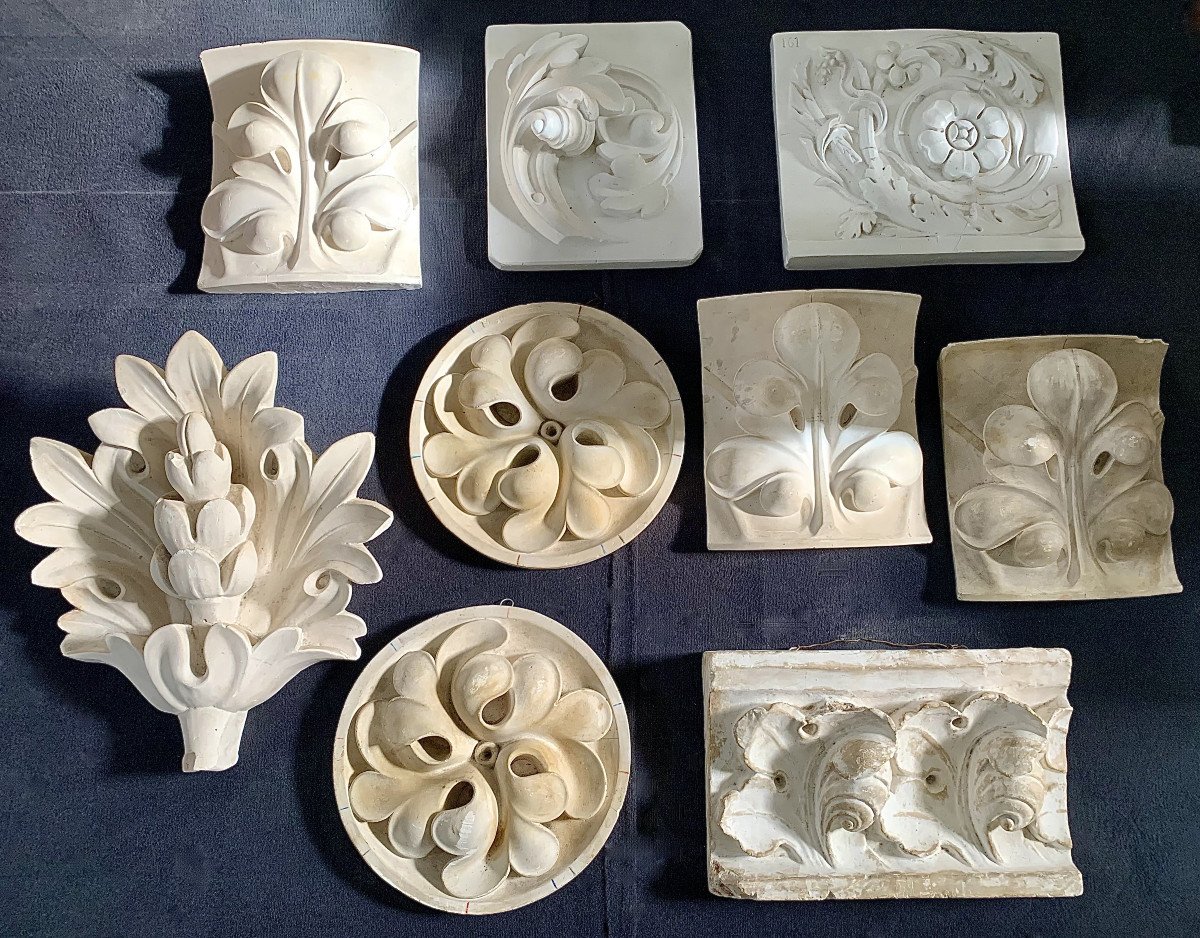 Workshop Plasters - Architectural Elements - Cabinet Of Curiosities