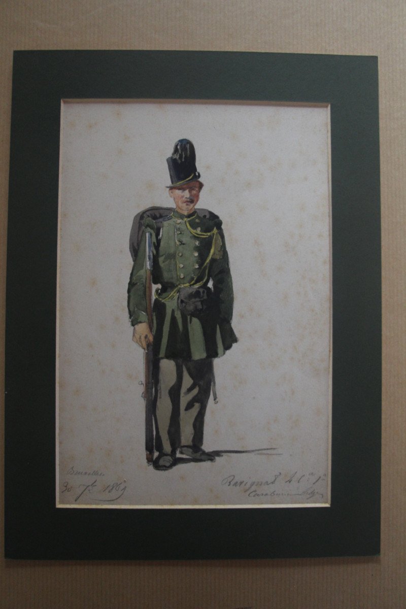 Revue Militaire, Charles-Dominique LAHALLE, 1834-1909.-photo-4