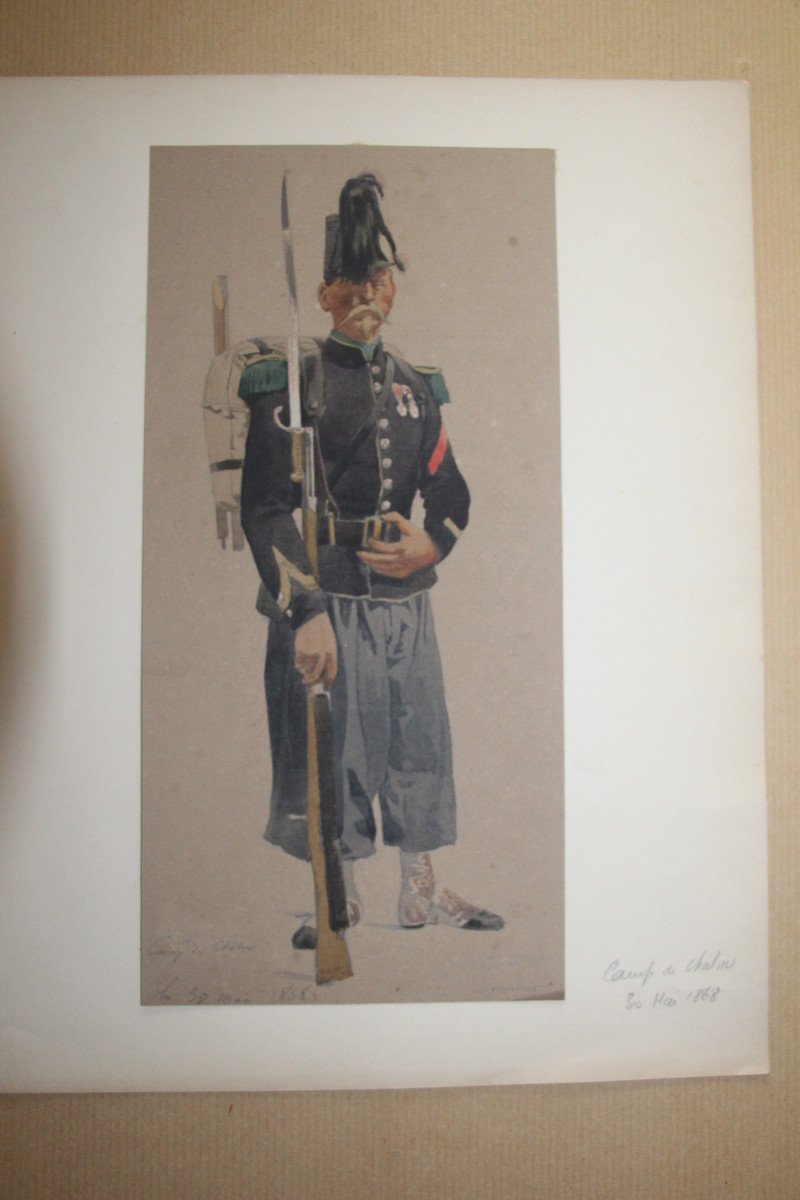 Revue Militaire, Charles-Dominique LAHALLE, 1834-1909.-photo-3