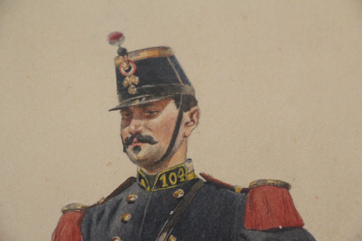 Revue Militaire, Charles-Dominique LAHALLE, 1834-1909.-photo-7