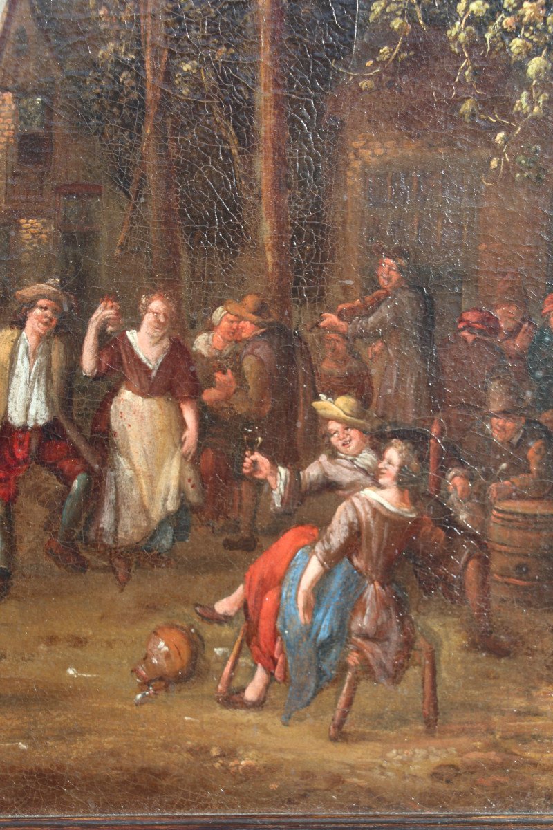 "country Party", Dutch School, 17th Century.-photo-2