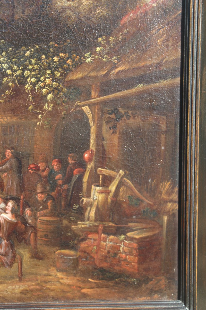 "country Party", Dutch School, 17th Century.-photo-1