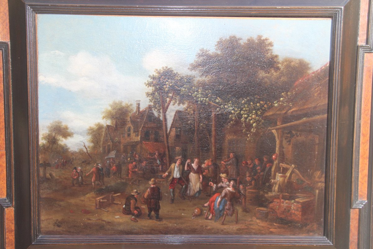 "country Party", Dutch School, 17th Century.-photo-2