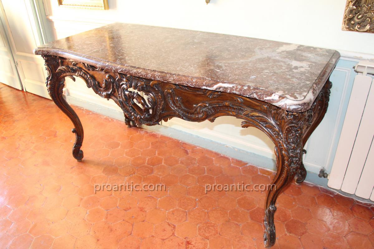 Game Table, Louis XV, XVIII Century-photo-1